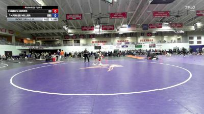 117 lbs Champ. Round 2 - Harlee Hiller, Iowa vs Lyndyn Gibbs, University Of Rio Grande