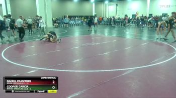 144 lbs Quarterfinals (8 Team) - Cooper Garcia, Naples Wrestling Club vs Daniel Passmore, Social Circle Black