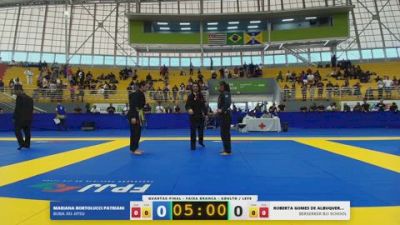 MARIANA BORTOLUCCI PATRIANI vs ROBERTA GOMES DE ALBUQUERQUE 2026 FPJJ Circuito Paulista GI Etapa 3