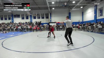 106 lbs Consi Of 8 #2 - Edrian Oliva Bojoquez, New Bedford vs Mustafa Lubowa, Chelmsford