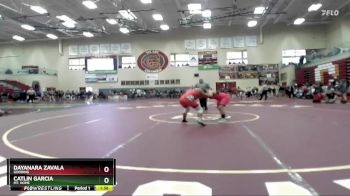 126 lbs Champ. Round 2 - Catlin Garcia, Mt. Home vs Dayanara Zavala, Gooding