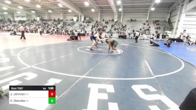 220 lbs Round Of 64 - Joseph Johnson, VA vs Xavier Okereke, NA