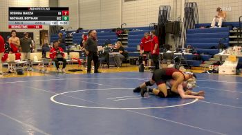 141 lbs Placement Matches (8 Team) - Michael Boyhan, Onondaga CC vs Joshua Baeza, Union CC