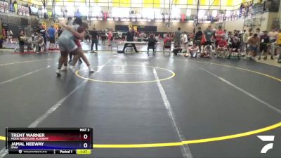 285 lbs Round 2 - Jamal Neeway, Iowa vs Trent Warner, Moen Wrestling Academy