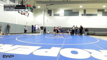 155 lbs 3rd Place - Spencer Holum, Fairland Owls vs Kadien Piercy, Tulsa Webster