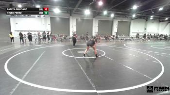123 lbs Consi Of 4 - Raelyn Graziano, Carlsbad Wr Ac vs Kylee Perez, Legacy WC