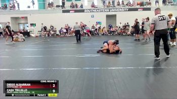 126 lbs Cons. Round 2 - Cash Trujillo, Ponte Vedra High School vs Diego Albarran, Unattached