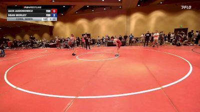 106 lbs Cons. Semis - Jack Jasionowicz, Pennsylvania vs Sean Morley, Pennsylvania