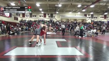 285 lbs Cons. Round 2 - Beckett Anderson, North Polk vs Will Limbaugh, Algona