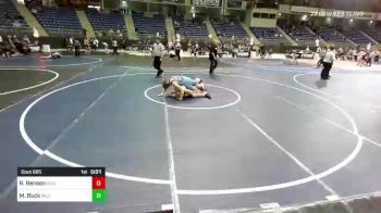 160 lbs Consolation - Riley Benson, Raider Wrestling vs Matthew Buck, Mile High WC