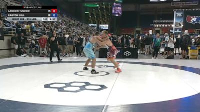 215 lbs Champ. Rd Of 128 - Landon Tucker, Pennsylvania vs Easton Hill, Oklahoma