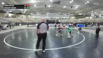 132 lbs 2nd Wrestleback (8 Team) - Gregory Tester, Greeneville High School vs Kiivon Butler, Tullahoma High School