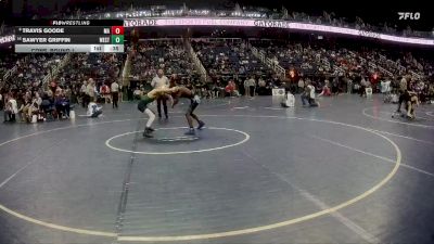 2A 113 lbs Cons. Round 1 - Sawyer Griffin, West Stanly vs Travis Goode, Maiden High School