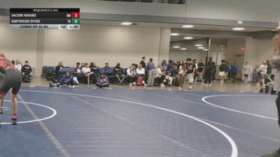 120 lbs Consi Of 64 #2 - Jacob Kranz, MN vs Qwyntan Dyer, TN