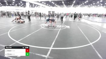 138 lbs Consi Of 16 #1 - Jaysen Skeen, Team Grand Valley vs Johnny Olmos, Golden Coast Grappling