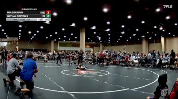 55 lbs Cons. Round 1 - Holden Grey, Grappling House Wrestling Club vs Nathan Sefton II, LCWC