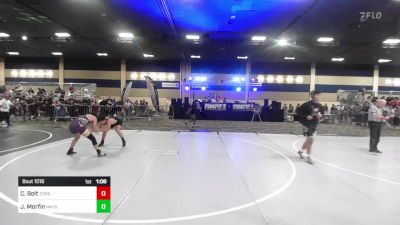 126 lbs Round Of 64 - Carter Bolt, Torrey Pines HS vs Jayden Morfin, NM Bad Boyz