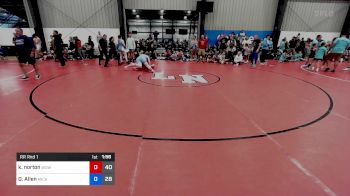 85 kg Rr Rnd 1 - Kennedy Norton, WOW Black vs Gabriella Allen, Michigan Yellow