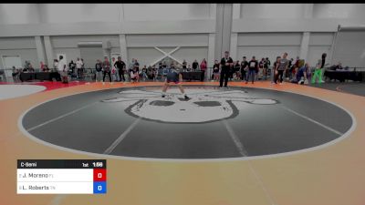 157 lbs C-semi - Jonathan Moreno, Florida vs Leo Roberts, Tennessee