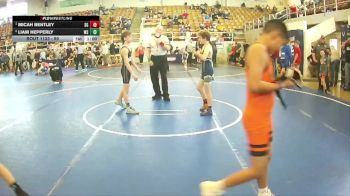 90 lbs Cons. Round 2 - Liam Hepperly, Dayton Bandits vs Micah Bentley, St Gertrude