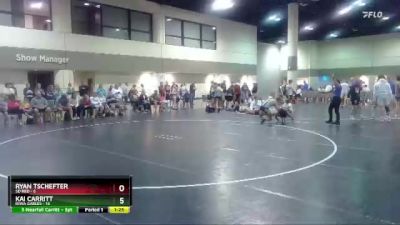 132 lbs Round 4 (16 Team) - Kai Carritt, Iowa Gables vs Ryan Tschefter, SD Red