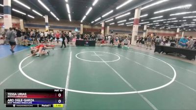 112 lbs Semifinal - Tessa Urias, ReZults Wrestling vs Aro Ogle-Garza, Best Trained Wrestling