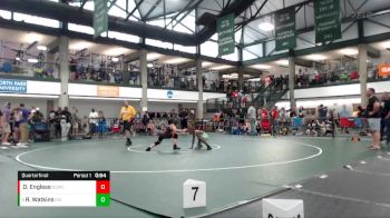 101-110 lbs Quarterfinal - Rayshaad Watkins, DeKalb WC vs Dominic Englese, St. Charles Wrestling Club