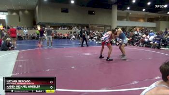 144 lbs Quarterfinal - Nathan Mercado, Gulf Coast Grappling Academy vs Kaden Michael Wheeler, Sebastian River