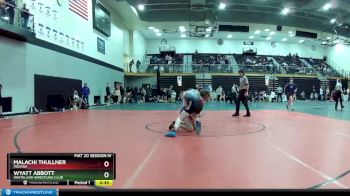 119 lbs Champ. Round 2 - Malachi Thullner, Indiana vs Wyatt Abbott, Whiteland Wrestling Club