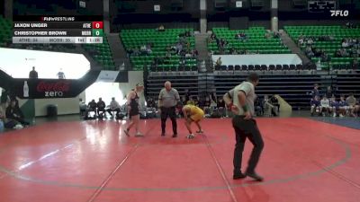 140 lbs 1st Place Match (16 Team) - Jaxon Unger, Athens vs Christopher Brown, Mountain Brook