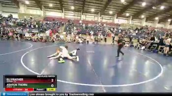 165 lbs Finals (8 Team) - Eli Prather, IDAHO1 vs Ashton Thorn, UTAH1