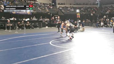 144 lbs Consolation - Ames-Michael Hoevker, Granite Hills (SD) vs Kavi Garvey, Fountain Valley (SS)