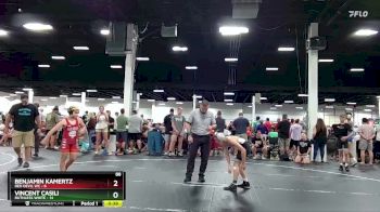 92 lbs Round 2 (4 Team) - Rocco Caputo, Ruthless White vs Thor DiCicco, Red Devil WC