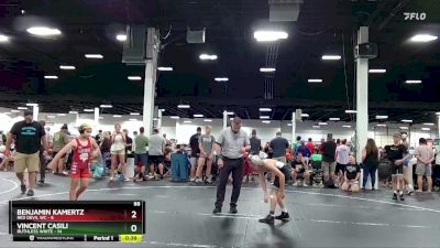 92 lbs Round 2 (4 Team) - Rocco Caputo, Ruthless White vs Thor DiCicco, Red Devil WC