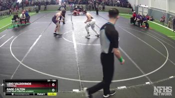 190 lbs Semifinal - Gage Calton, Lake Mead Christian Academy vs Lidio Valdovinos, Yerington