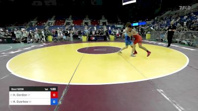 138 lbs Rnd Of 32 - Hunter Gordon, VT vs Austin Gyorkos, MI