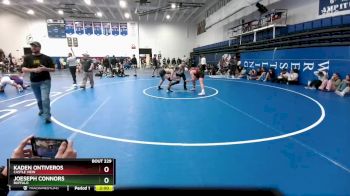 144 lbs Quarterfinal - Kaden Ontiveros, Castle View vs Joeseph Connors, Buffalo