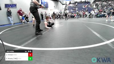 46 lbs Rr Rnd 4 - Carsyn Holcomb, Tecumseh Youth Wrestling vs Larry Morgan, Carl Albert