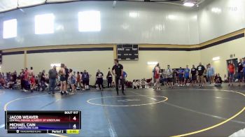 165 lbs Champ. Round 2 - Jacob Weaver, Central Indiana Academy Of Wrestling vs Michael Cain, Husky Wrestling Club