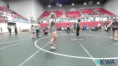 117 lbs Rr Rnd 2 - Avalyn Roundtree, ARDMORE TAKEDOWN CLUB vs Taylor Covel, Harrah Little League Wrestling
