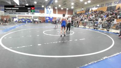 113 lbs Cons. Round 2 - Carter Day, Corona Del Mar vs Ethan Gereige, Westlake