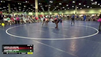 190 lbs Placement Matches (8 Team) - Josephine Larson, Charlie`s Angels-IL vs Latoya Sylvestre, Charlie`s Angels-GA Blk