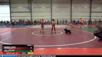 76 lbs Round 4 - Andres Lopez, Team New Mexico vs Cael Muller, The Abyss