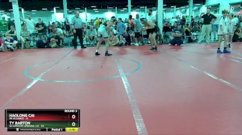 130 lbs Round 3 (6 Team) - Ty Barton, U2 Upstate Uprising 2.0 vs Haolong Cai, PA Alliance