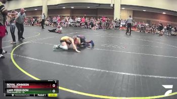 68 lbs Round 5 (6 Team) - Royal Johnson, Ohio Heroes vs Liam Ferguson, Team Palmetto
