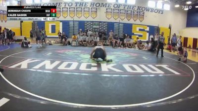 215 lbs Placement (16 Team) - Jeremiah Chavis, Alpha Dogs vs Caleb Gaskin, The Outsiders