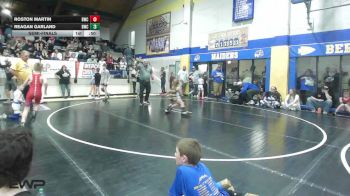 52 lbs Semifinal - Roston Martin, Berryhill Wrestling Club vs Reagan Garland, Berryhill Wrestling Club
