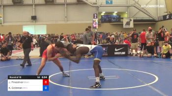 70 kg Round Of 16 - Joshua Finesilver, Blue Blood Wrestling Club vs Kendall Coleman, Boilermaker RTC