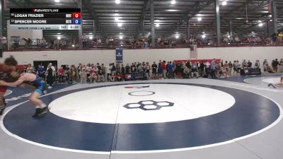 61 kg Cons. Sub-quarters - Logan Frazier, Indiana RTC vs Spencer Moore, Illinois Regional Training Center/Illini WC