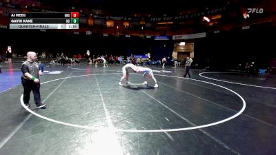 184 lbs Quarterfinal - Aj Heeg, Northern Colorado vs Gavin Kane, North Carolina